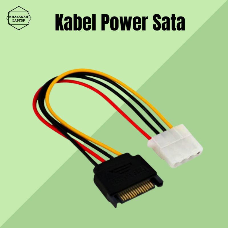 kabel power sata male to ide ata female