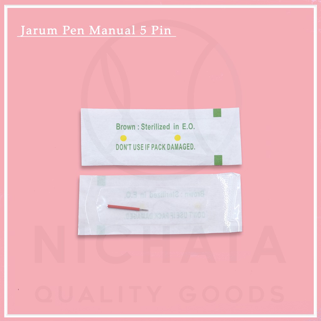 

Jarum Pen Manual / Blade 5 Pin / Sulam