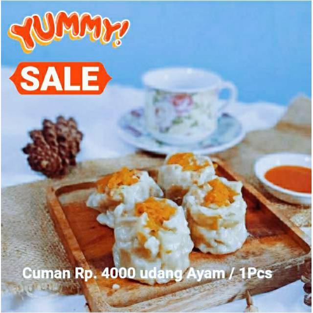 

Dimsum Dim Sum udang ayam home made HALAL Depok siu mai shu mai somay siap saji somai food