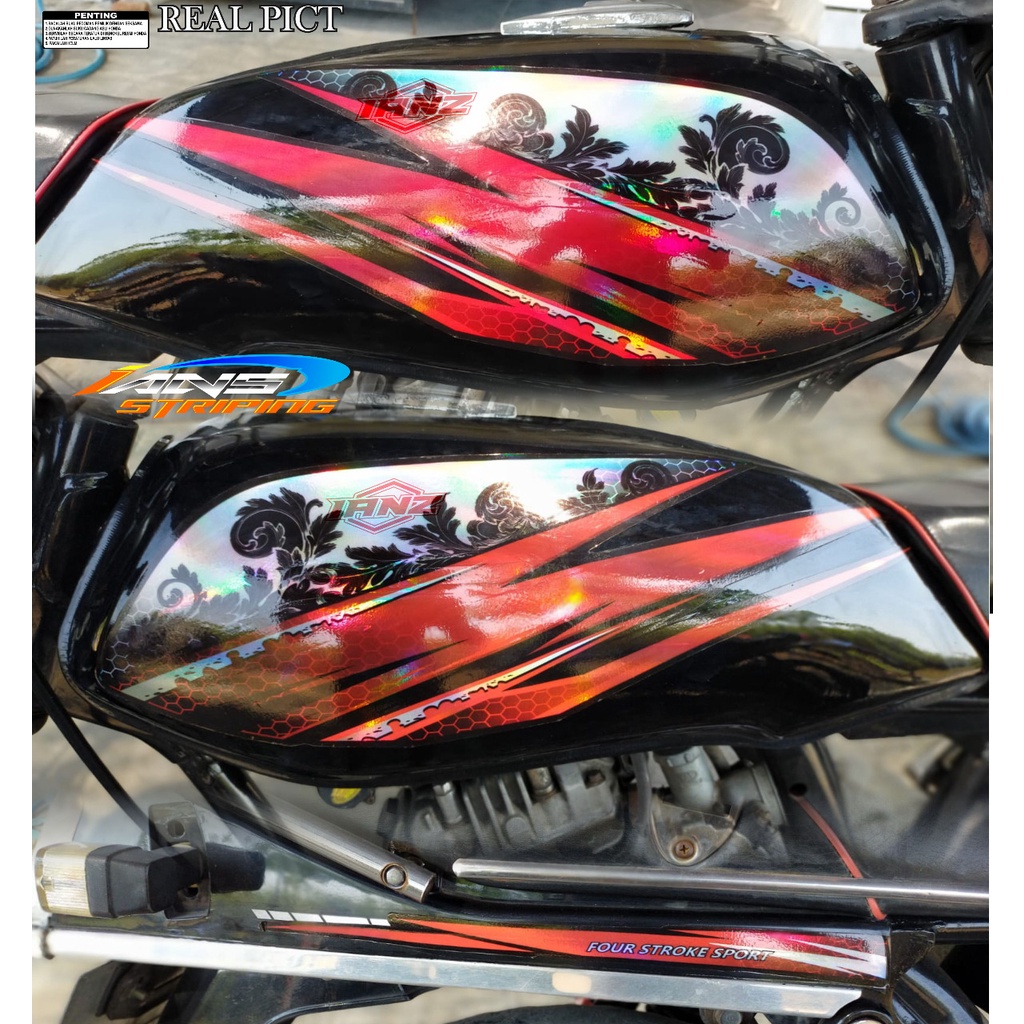 STIKER STRIPING GL MAX DESAIN BEST SELLER / STRIPING GL DESAIN TERBARU / STIKER MOTOR GL TERMURAH