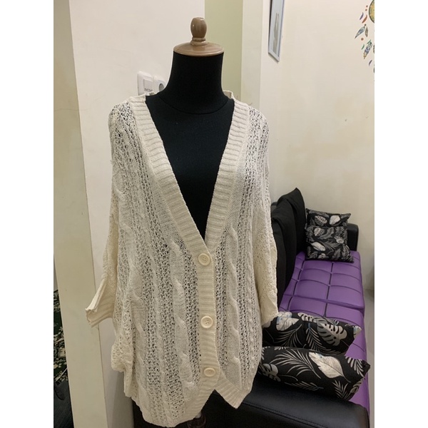 cardigan kepang premium dari ingni jumbo