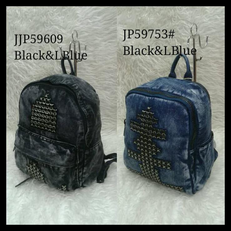 PRODUK MURAH TAS RANSEL MISS SIXTY ORIGINAL 59753# TAS FASHION WANITA JEANS PRODUK LARIS