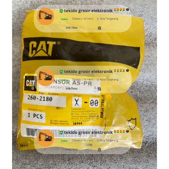 Sensor High Pressure 40MPA Caterpillar CAT 320D 312D 313D 260-2180 OEM