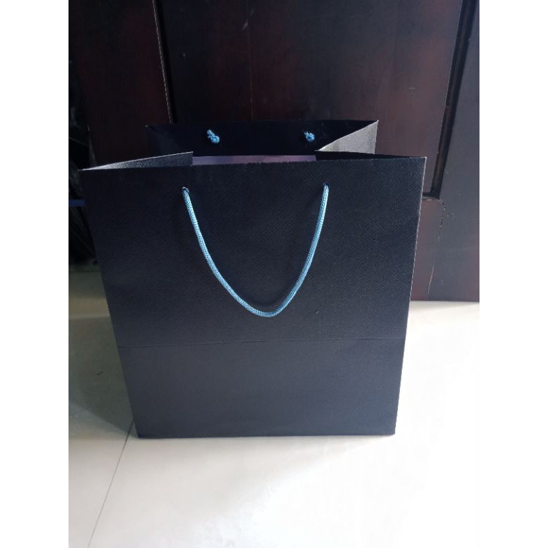 paperbag dus nasi. black