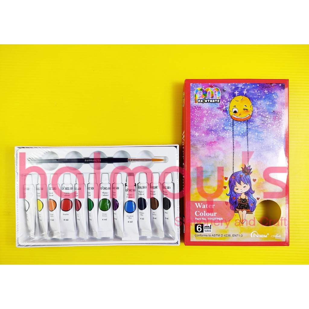 

CAT AIR / WATER COLOR NDM PAINTMATE 6 ML X 12 W