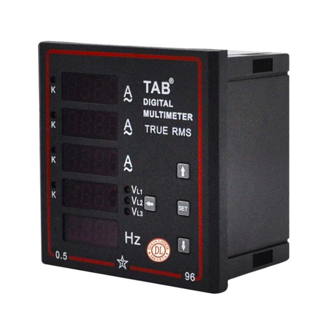 Multi Meter Digital VAF 3 Phase 96x96 TAB