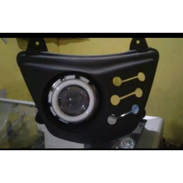 reflektor ninja r + lampu projie