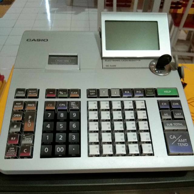 Mesin kasir casio SE-S400