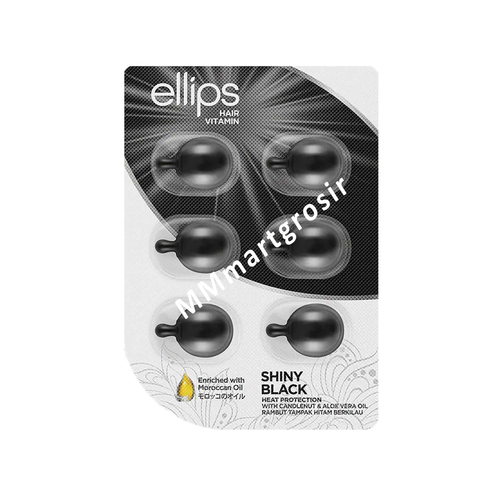 Ellips Hair Vitamin / Vitamin Rambut / Perawatan Rambut / Isi 6 Capsule