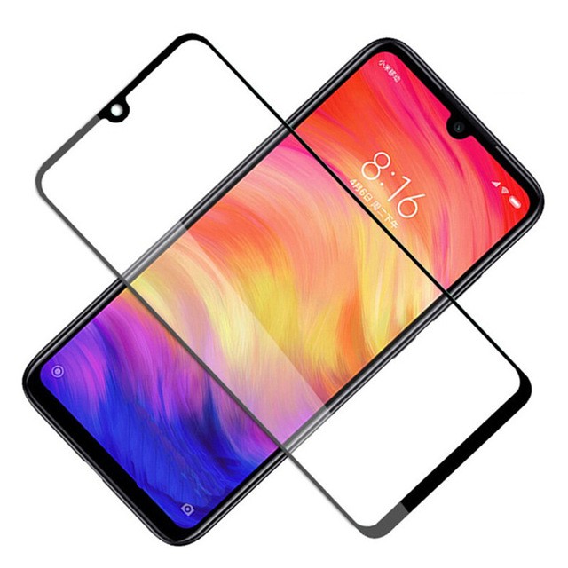 Tempered Glass Xiaomi Redmi 7 / Redmi Note 7 Antigores Kaca Pelindung Layar Full Cover