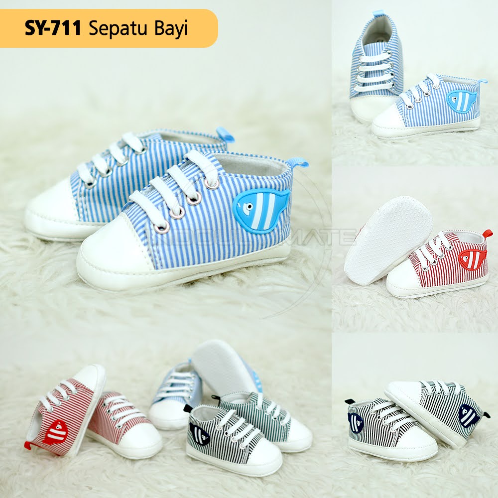 SY-711 Sepatu Bayi Baby Shoes Sepatu Anak Alas Kaki Bayi Laki-Laki Perempuan Sepatu Bayi Laki-Laki Perempuan Sneakers Sepatu Bayi Prewalker Baby Shoes Sneakers Alas Kaki Anak Cowok Cewek Alas Kaki Anak Bayi Balita