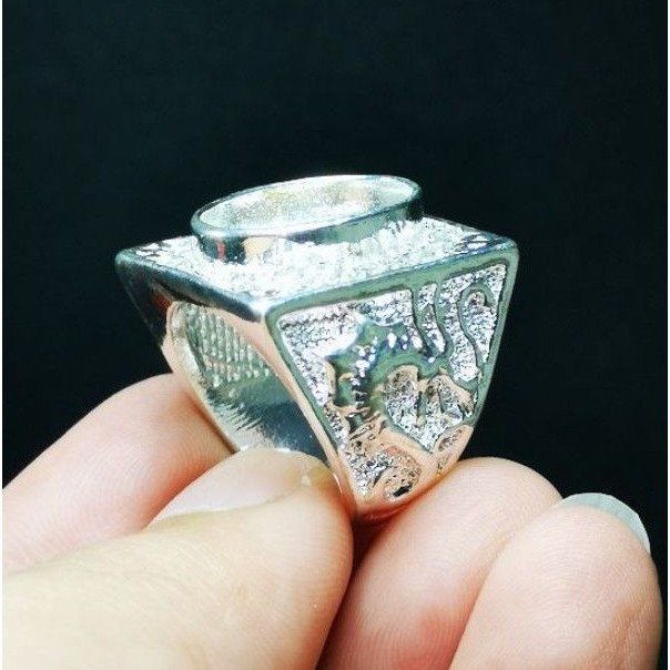 Ring Emban Alpaka Motif Mewah Dan Elegant
