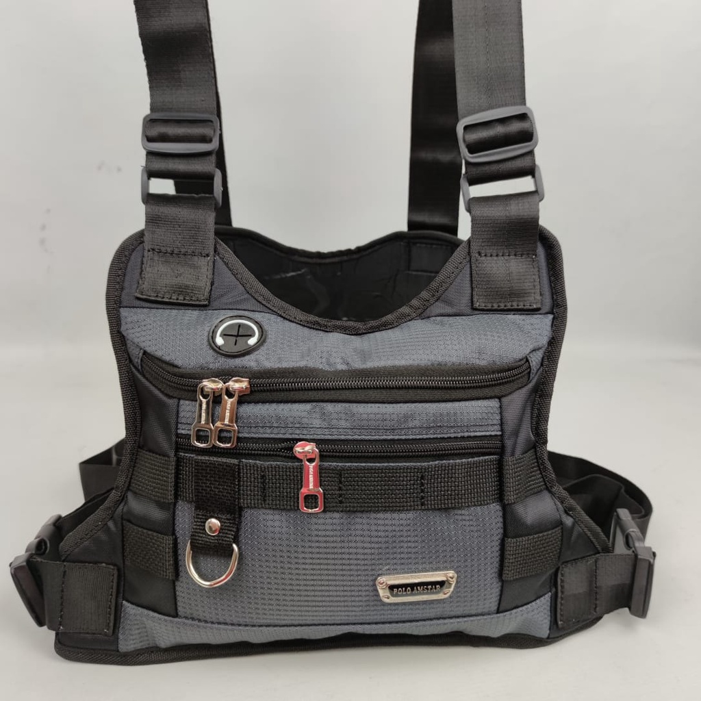 Tas Dada Polo Amstar Chest Bag Bahan Cordura Tas Selempang