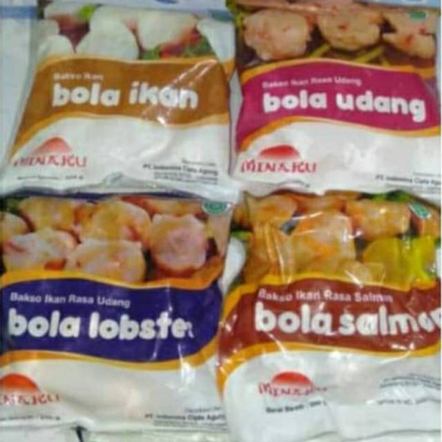 

Minaku Bola Lobster,Bola Salmon,Bola Udang,Scallop,Otak-Otak Isi Dan Bola Ikan250gr