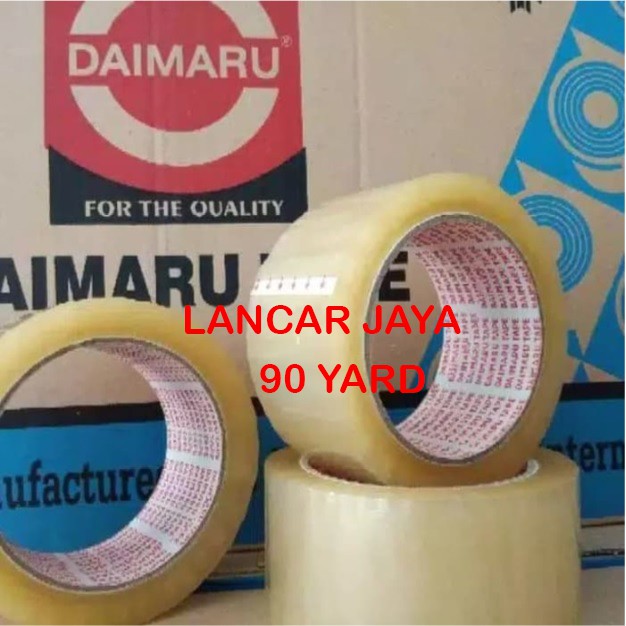 

Lakban Daimaru 2 inch - 48mm Bening /COKLAT KHUSUS ECERAN