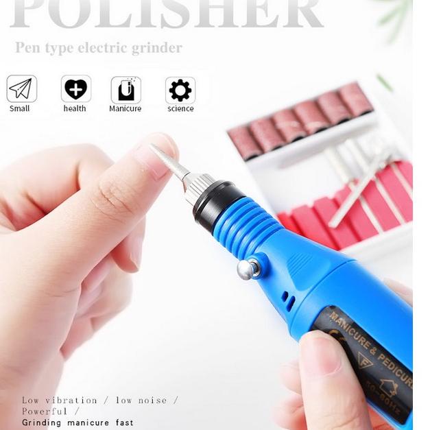 G12H NEW Electric Nail Drill Grinding Mesin Kikir Kuku Elektrik Pen Pedicure Manicure salon shaper u