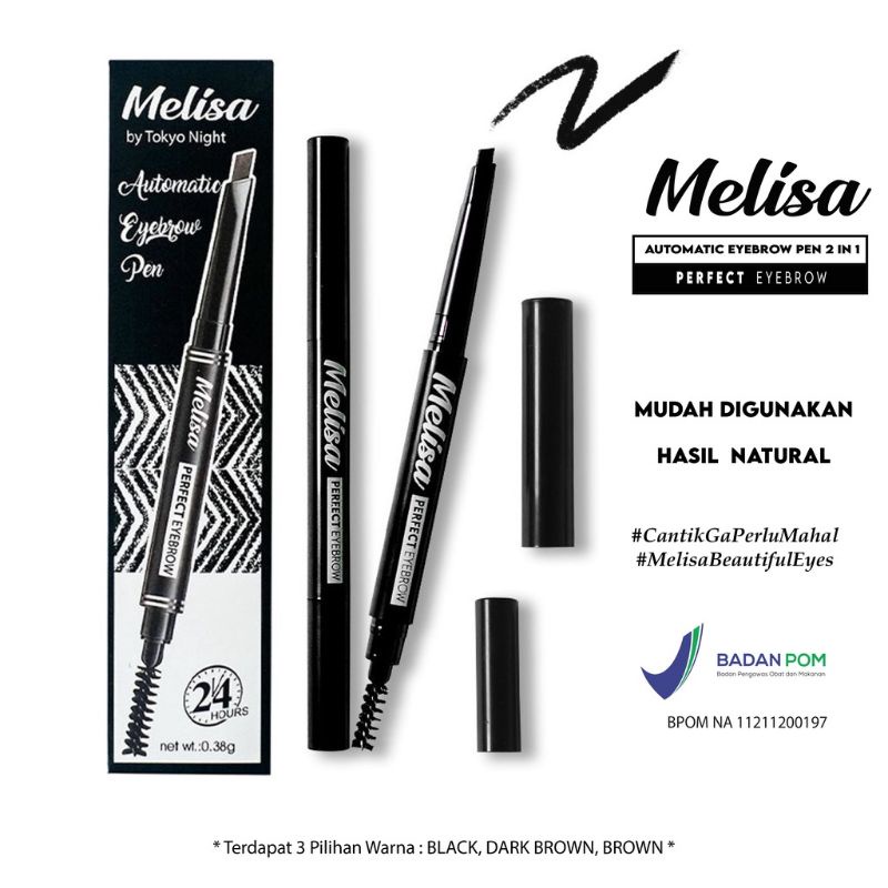 Melisa Automatic Eyebrow Pen (Alis Matic)