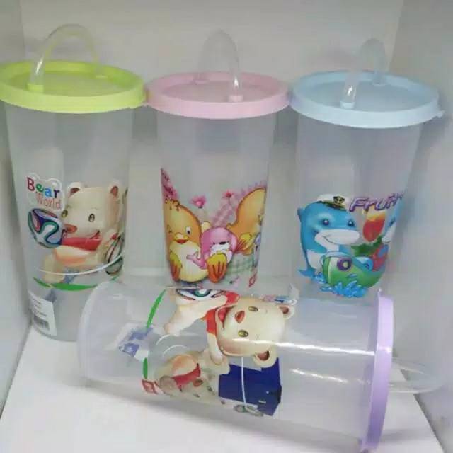 Gelas anak sedot lionstar
