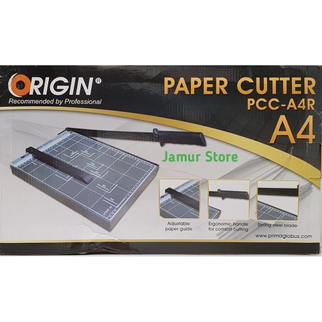 

Dijual Origin Paper Cutter A4 Alat Pemotong kertas origin PCC-A4R last sto Limited