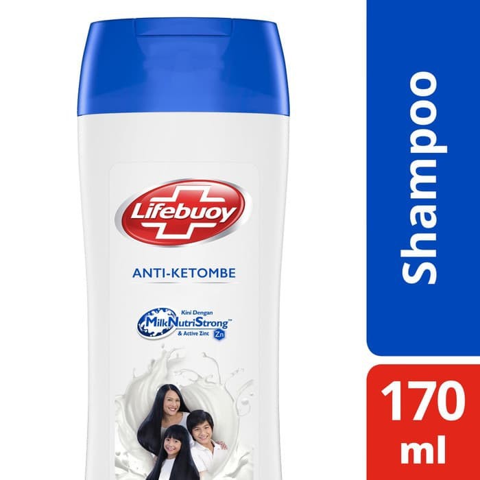 Lifebuoy Shampoo Anti Dandruff 170 ml - Shampoo Anti Ketombe & Rontok