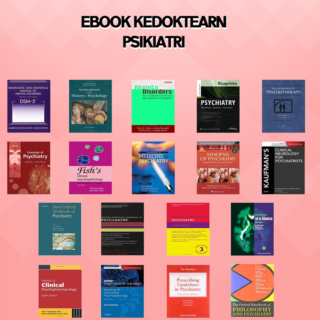 Jual Ebook Kedokteran Psikiatri Indonesia|Shopee Indonesia