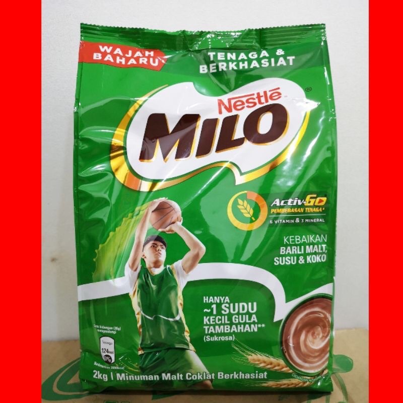 Milo 2kg import Malaysia
