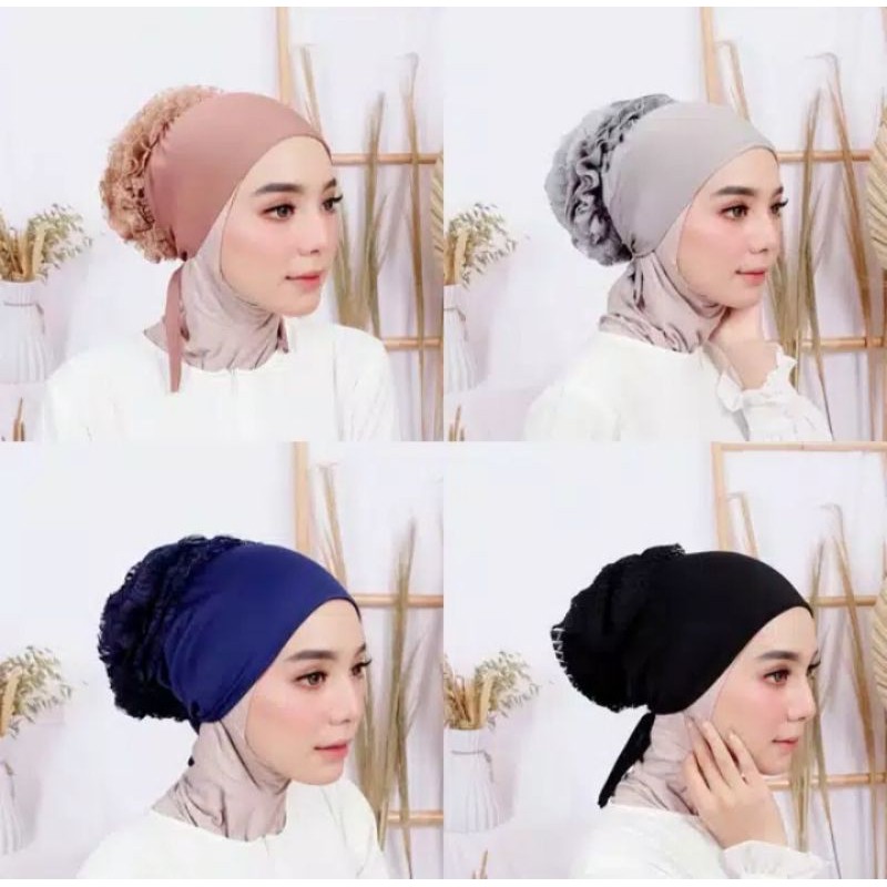 Ciput Turki / Inner  Turki / Cepol Turki / Dalaman Jilbab Turki / Iner Turki