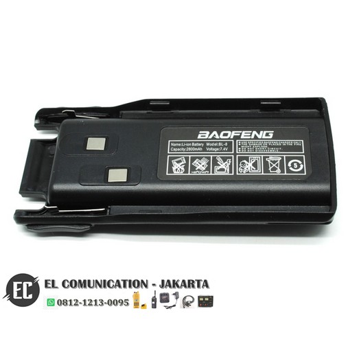 BATRE Baofeng BL-8 Baterai Lithium HT UV-82 UV82 Handie Talkie Battery UV 82