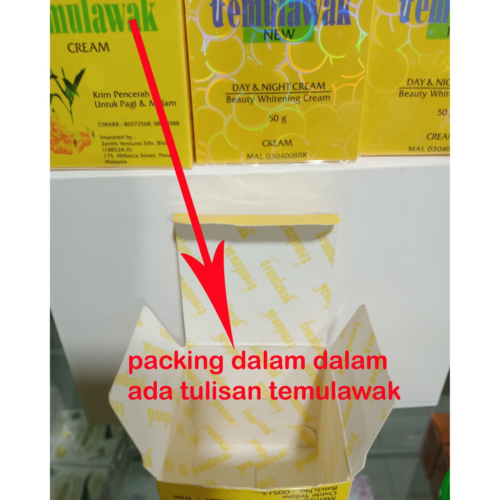 CREAM TEMULAWAK ORIGINAL (✔️BPOM)