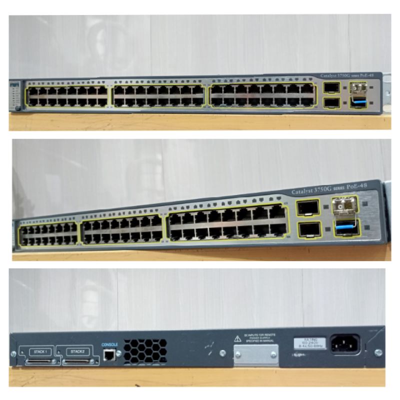 Cisco Catalyst 3750G Series PoE+ 24 portCisco systems