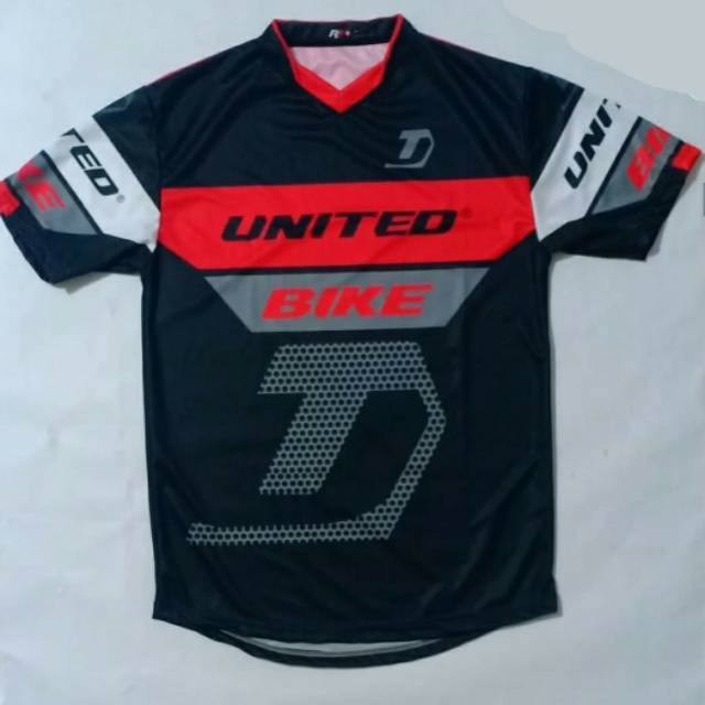 Jersey sepeda MTB united bike>>Nama & FREE STIKER