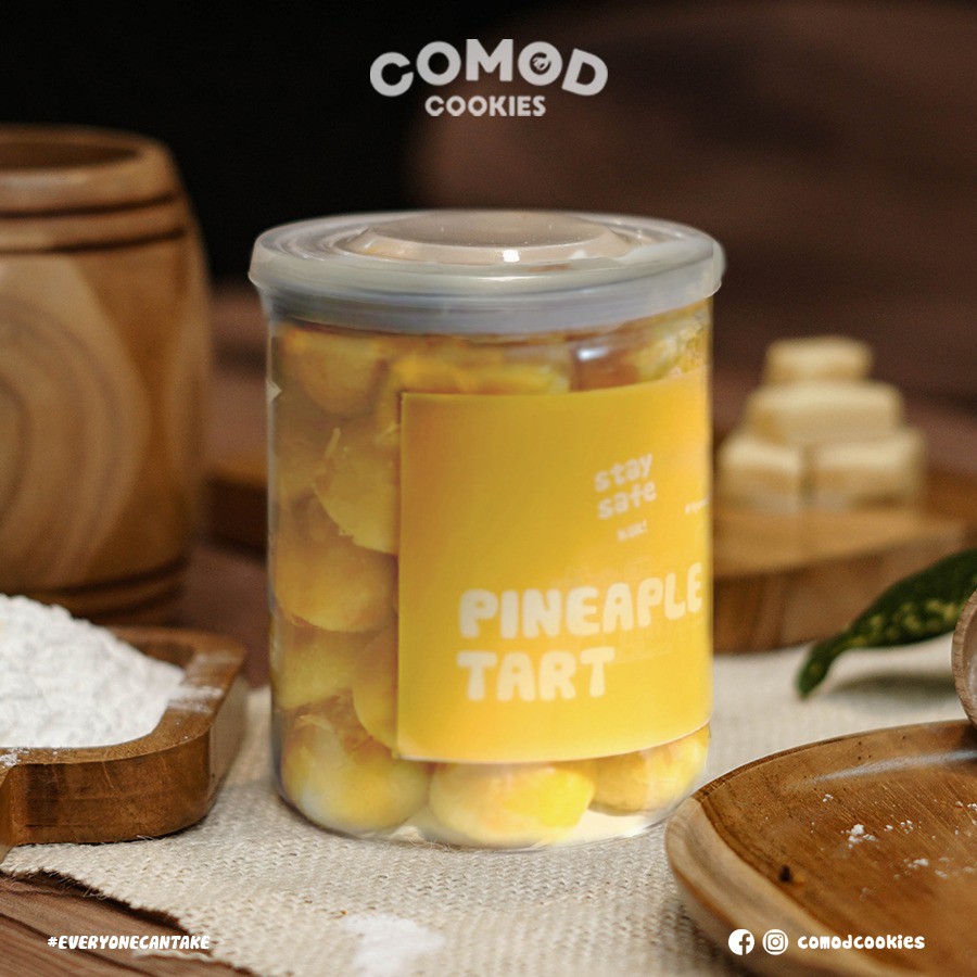 

Comod Cookies Kudapan Makanan Ringan Kue Kering Nastar Nanas Keju - Pineaple Tart