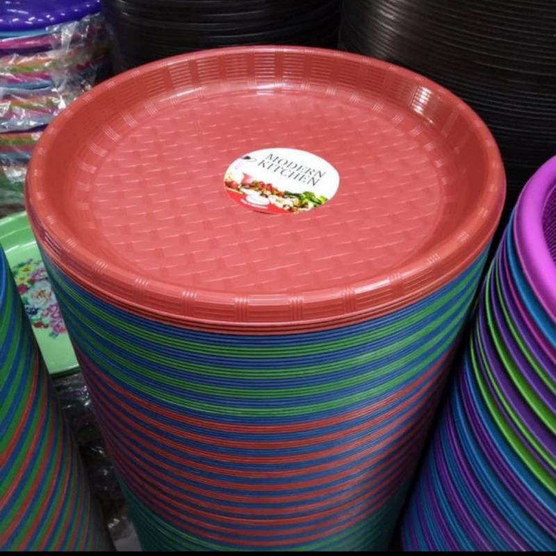 PROMO TAMPAH PLASTIK BULAT/ TAMPAH PLASTIK KECIL/TAMPAH PLASTIK DIAMETER 32CM