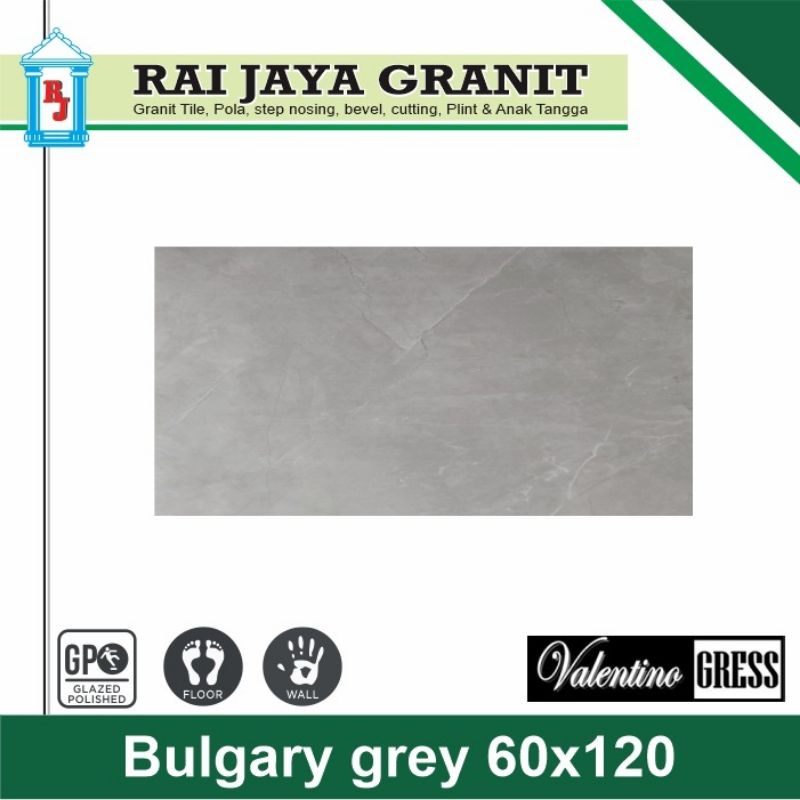 Granit 60x120 Bulgary grey matt Valentino gress