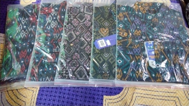 Dgm Fashion New Arrival Distro Batik Pria Bordir Sogan Batikaf Notoarto Batik Ipnu-ippnu Hem Pria