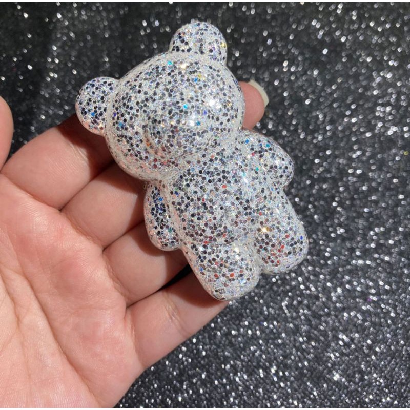 SIY  Cute Bear Pendant Resin Casting Mold Animals Bear Keychain Resin Mold Jewelry Making Tools