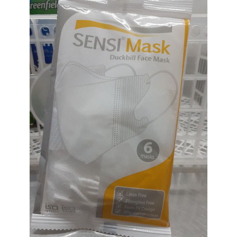 SENSI MASKER DUCKBILL (TERMURAH ). READY KARTONAN.
