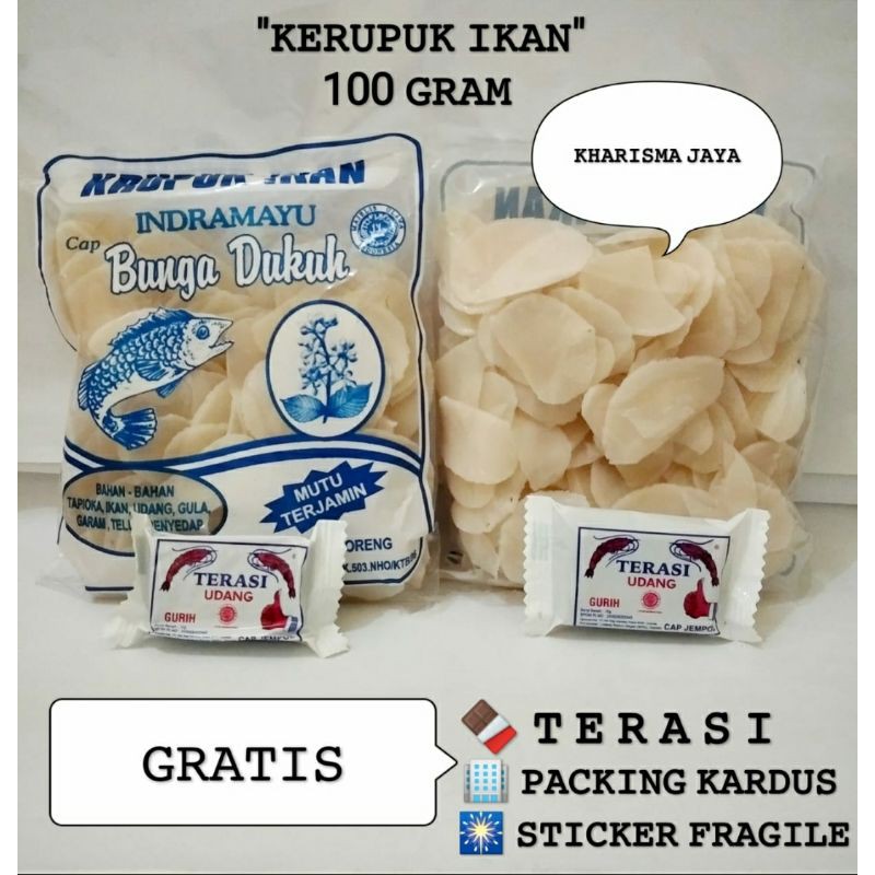 

Krupuk Ikan Bunga Dukuh 100gram