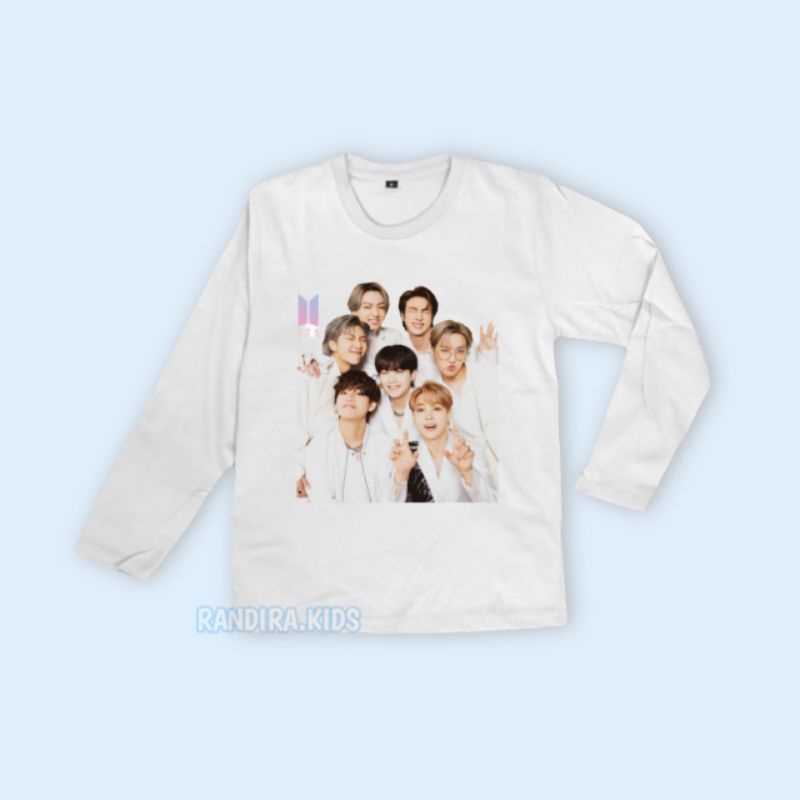BAJU KAOS ANAK LENGAN PANJANG BTS BT21