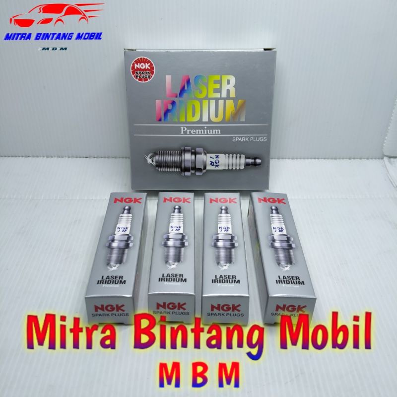 Busi Laser Iridium Busi mobil Honda CRV Gen3 Gen 3 2.4cc 2400cc 2007-2017 Original 4Pc