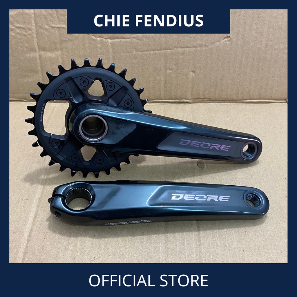 Crank Shimano Deore M6100 Single Speed 1x12 Speed MTB Gravel