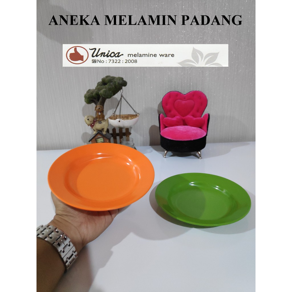 PIRING MELAMIN KECIL UNICA M.107 / PIRING MELAMIN / PIRING KECIL