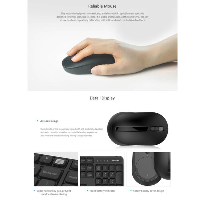 Xiaomi Mi MIIW Wireless Keyboard + Mouse - Combo Set - IPX 4