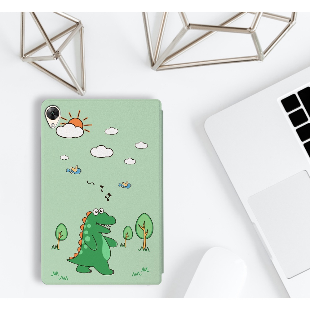 [Ready Stock] Untuk Huawei MediaPad M6 8.4 inch (2019) Tablet Pelindung Case M6 Turbo 8.4 VRD-AL10 VRD-W10 VRD-W09 Pola Fashion Kartun Anime Stand Flip Cover