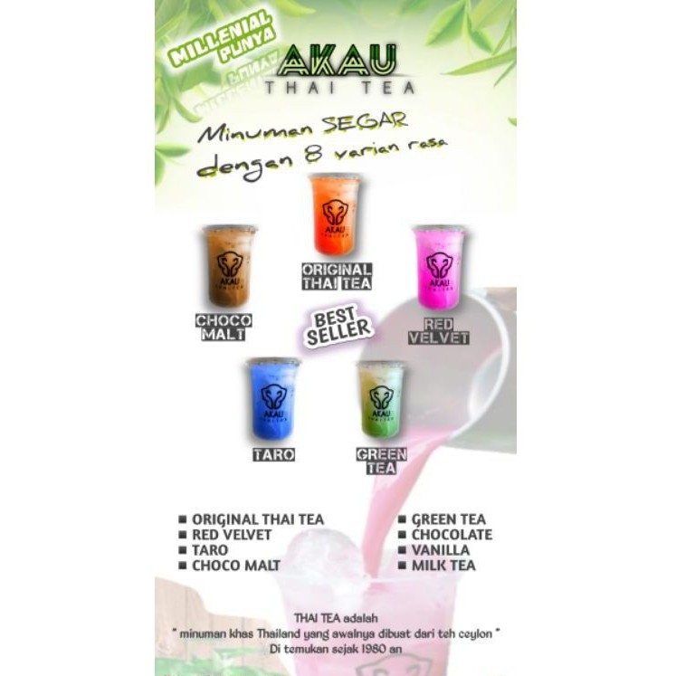 

Bubuk minuman aneka rasa kekinian request rasa