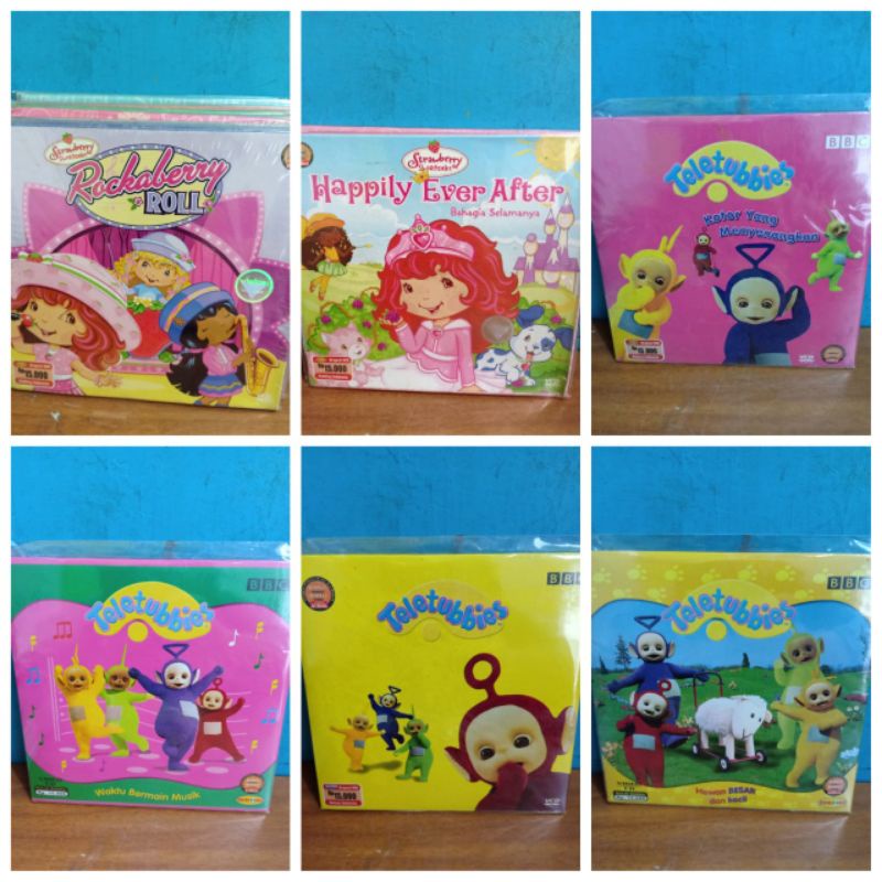 VCD STRAWBERRY & TELETUBBIES  1