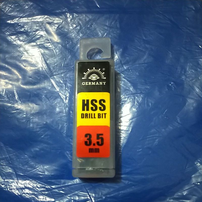 mata bor besi 3,5mm HSS Tjap Mata