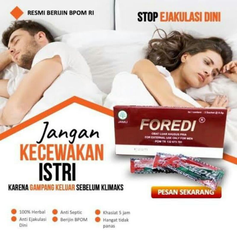 Foredi Gel Obat Kuat Oles Pria