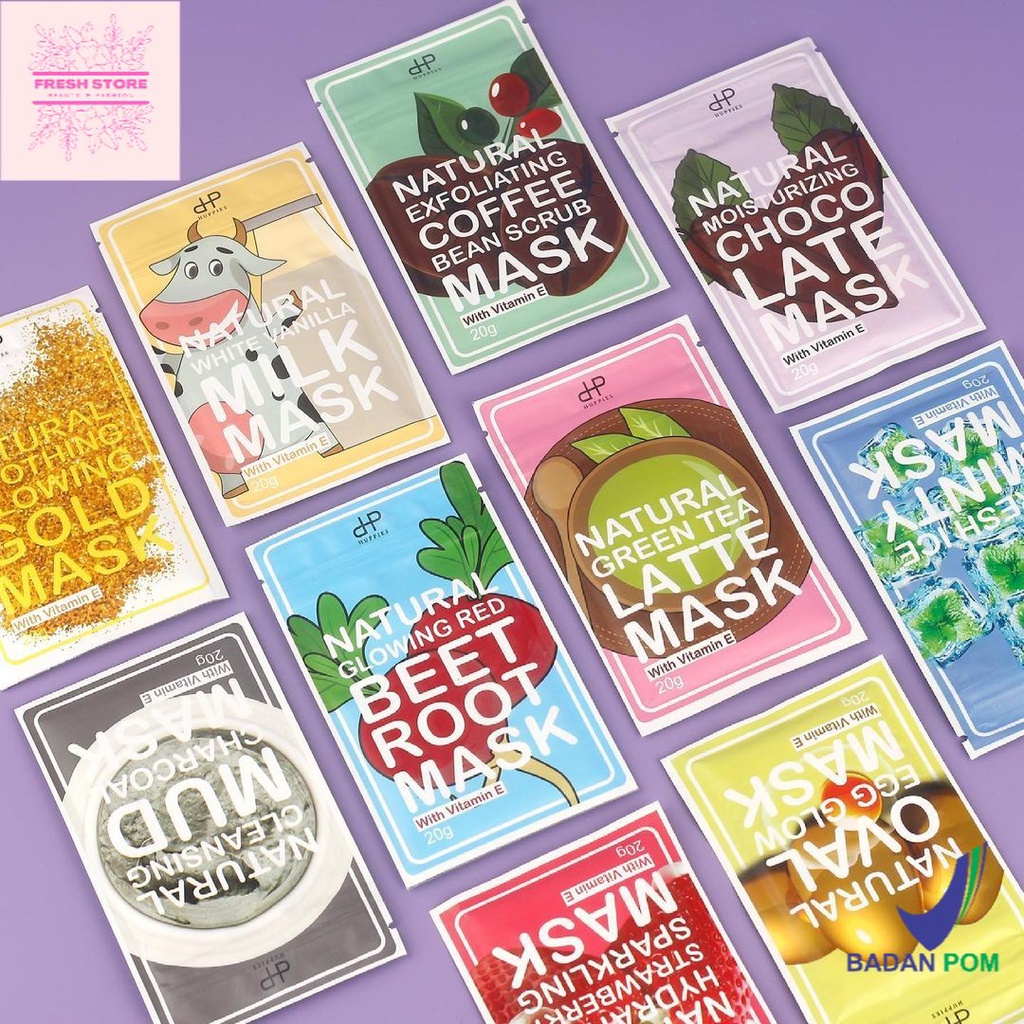 HUPPIES PREMIUM MASK MASKER HUPPIES MASKER ORGANIK HUPPIES MASKER WAJAH Masker Organic