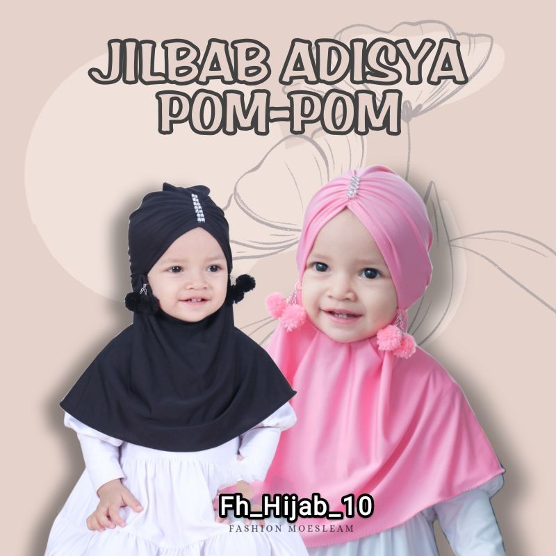 Jilbab Anak Adisya Instan 0-3 Tahun Jersey Ballon Premium |Hijab Bayi Tk Lucu 1-12 Bulan |Kerudung Sekolah Baby Sd 2-6 Perempuan Newborn